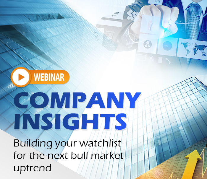 COMPANY INSIGHTS : Building your watchlist for the next bull market uptrend